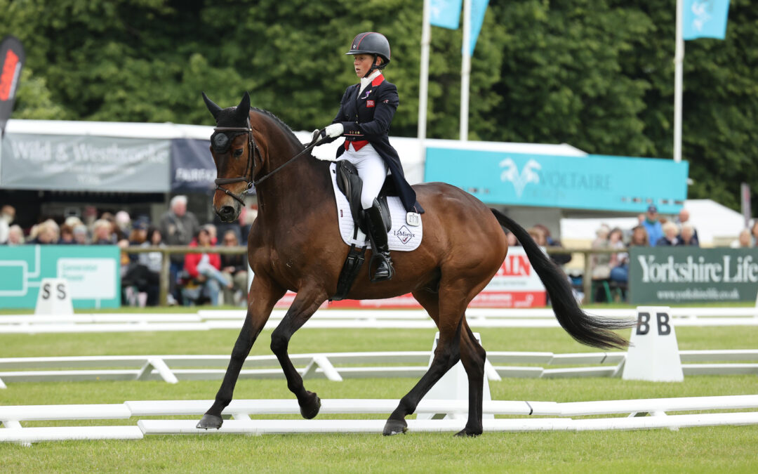 Bramham dressage complete: Canter, Jackson and Evans lead the way