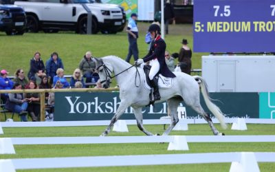 All change on day two of dressage at Defender Bramham