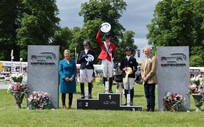 Bubby does the Defender Double at Bramham